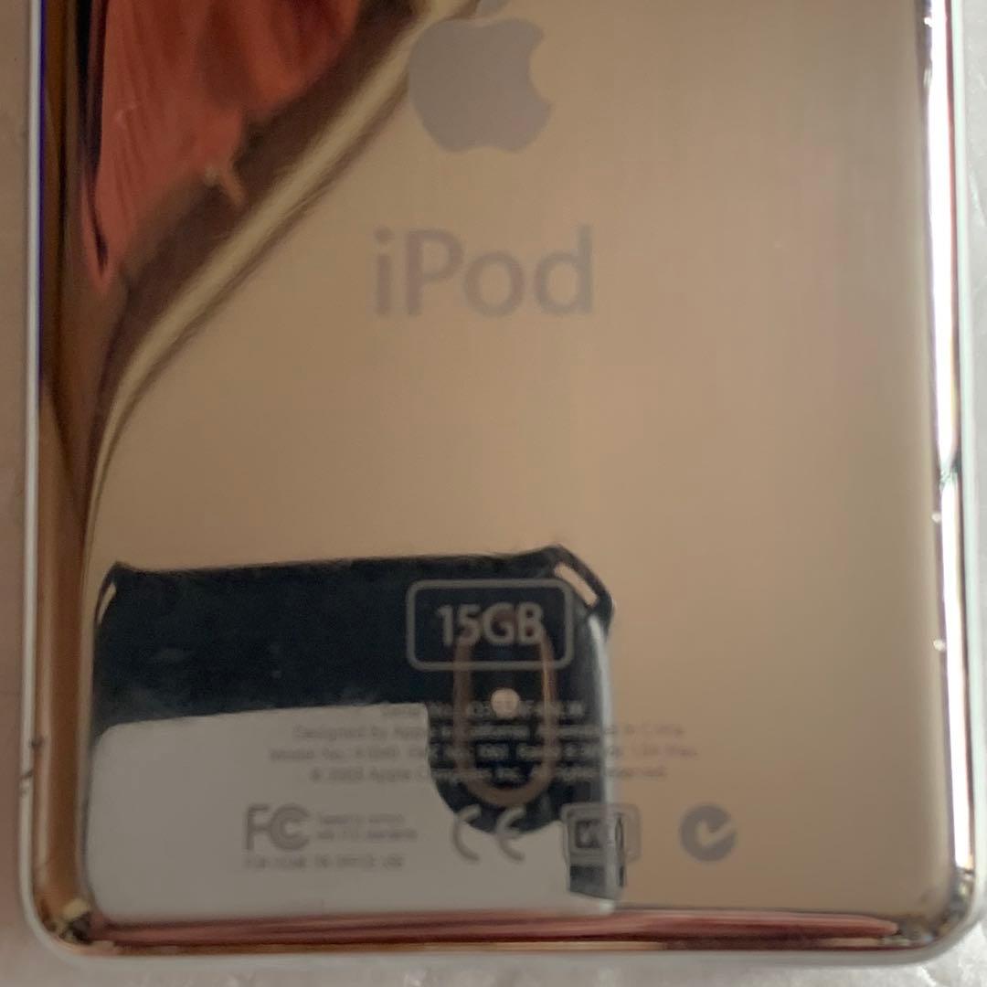 ジャンク アップル iPod Classic 第3世代 15GB 壊れています