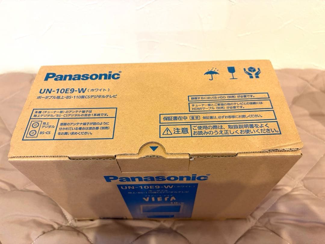 Panasonic VIERA UN-10E9-W ポータブルテレビ