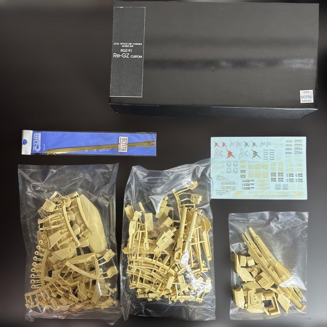 1/144RGZ-91B リ・ガズィカスタム 、GP04レジンキャストキット