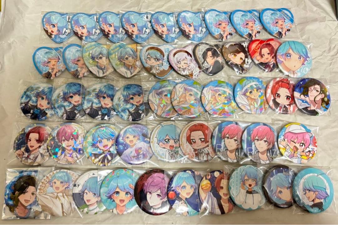 いれいす シクフォニ すたぽら 缶バッジ チェキ チプカ ブロマイド ステッカー