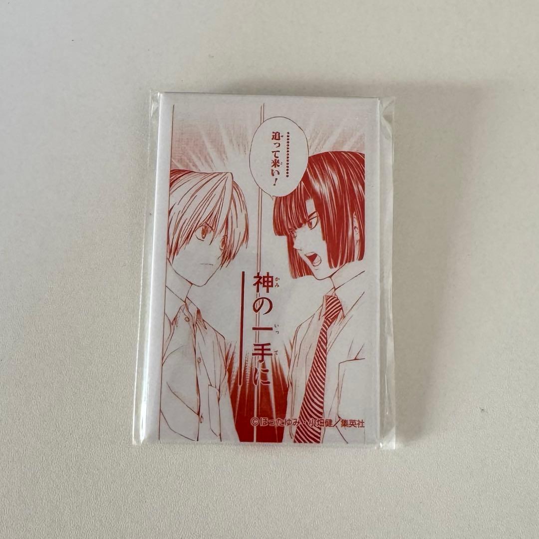 ヒカルの碁　楽天コレクション　進藤ヒカル　塔矢アキラ　スクエア缶バッジ