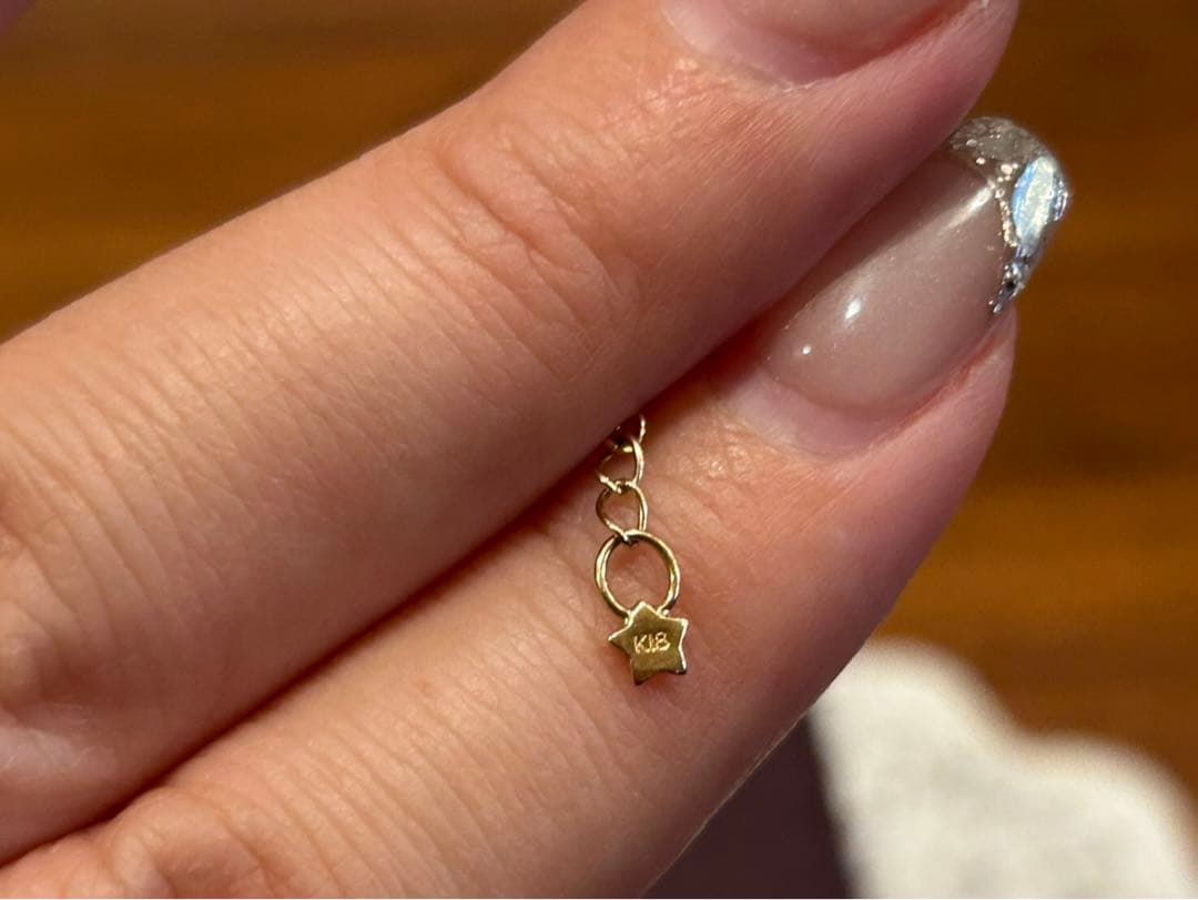 K18 アジャスター STAR JEWELRY スタージュエリー 5cm 美品