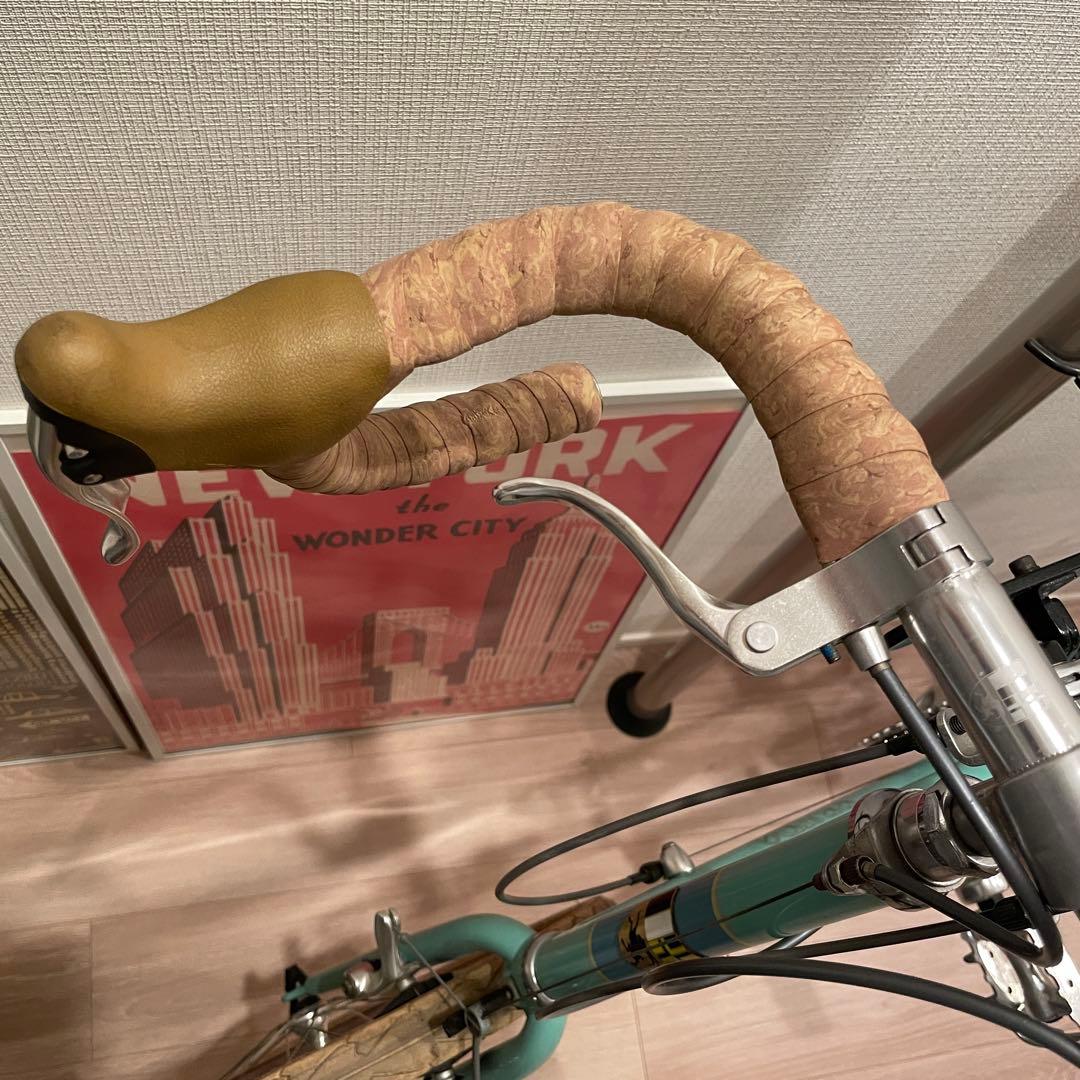 Brunoミントグリーン 小径車 ドロップハンドル