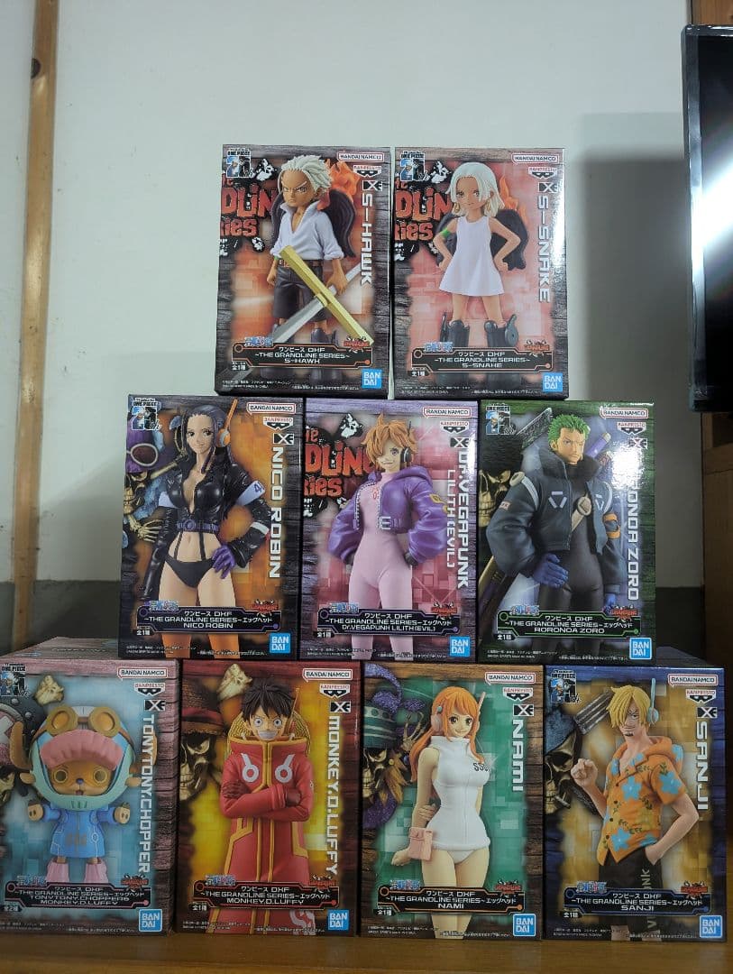 ONE PIECE　ワンピース　 DXF 麦わらの一味 エッグヘッド フィギュア