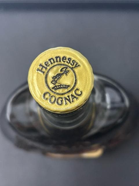 【古酒】ヘネシー Hennessy XO 金キャップ クリアボトル 700ml