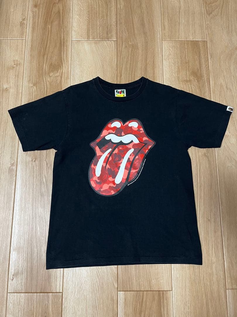 エイプ✖️ローリング・ストーンズ Tシャツ M