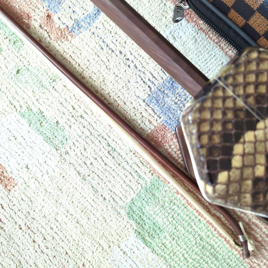 胡涵柔製作 10 未使用 最上級明清老紅木 龍彫刻二胡