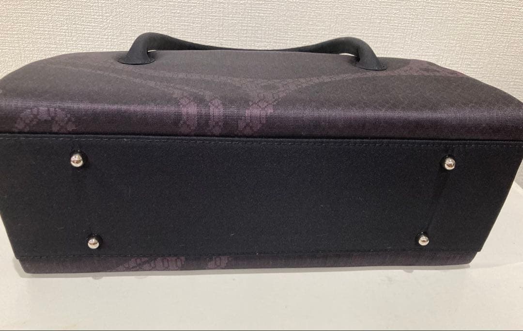 ムーミン　正絹経錦(たてにしき)利休和装バッグ