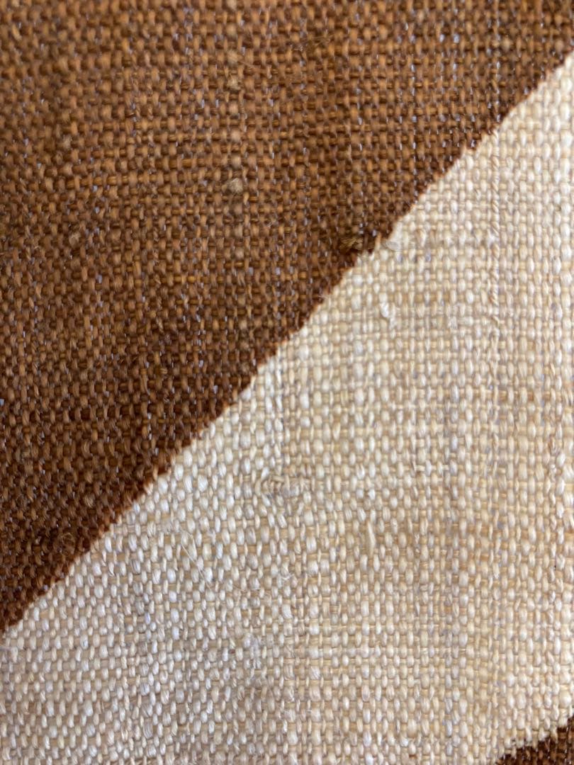 暖簾　型染め　自然布　麻　苧麻　手績み　民藝　芹沢銈介