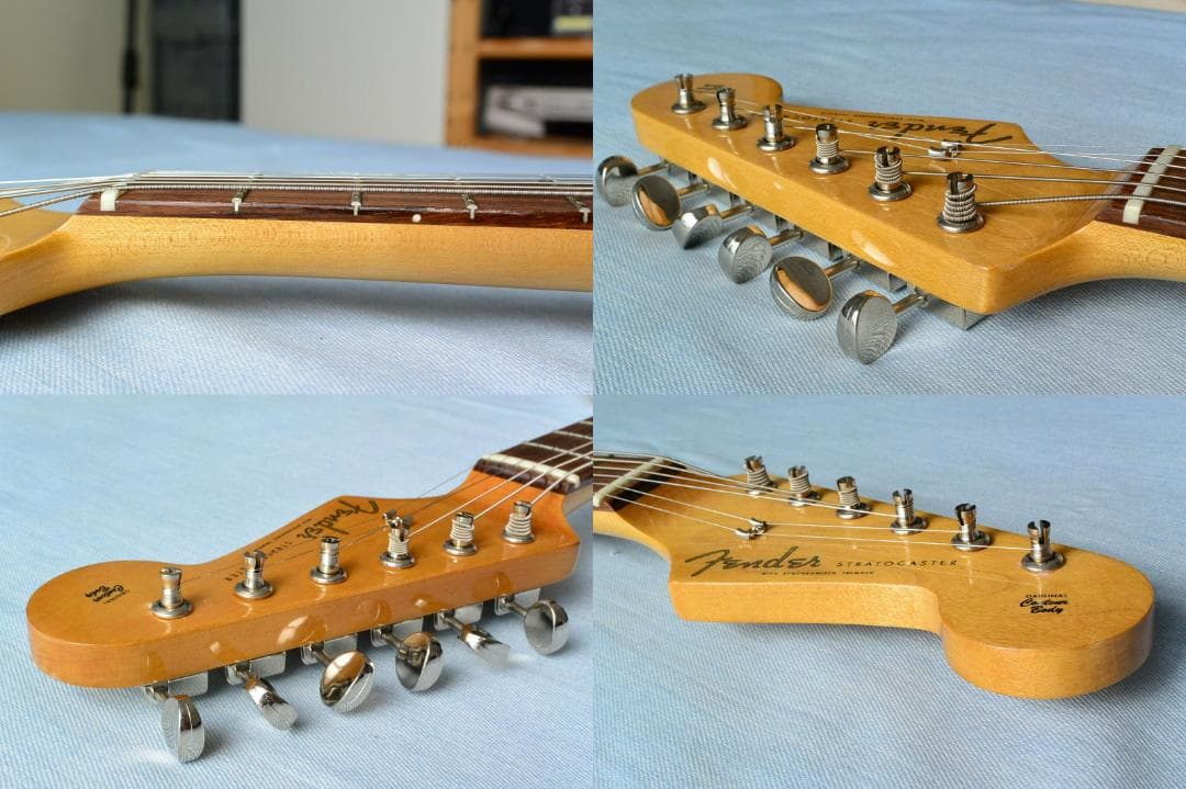 Fender MST-35 ニトロセルロースラッカー再塗装 ミニ・ストラト