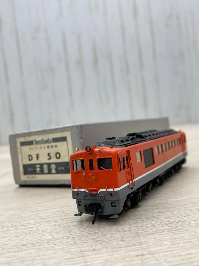 HOゲージ 天賞堂 DF50形 ディーゼル機関車 No.492 国鉄 鉄道模型