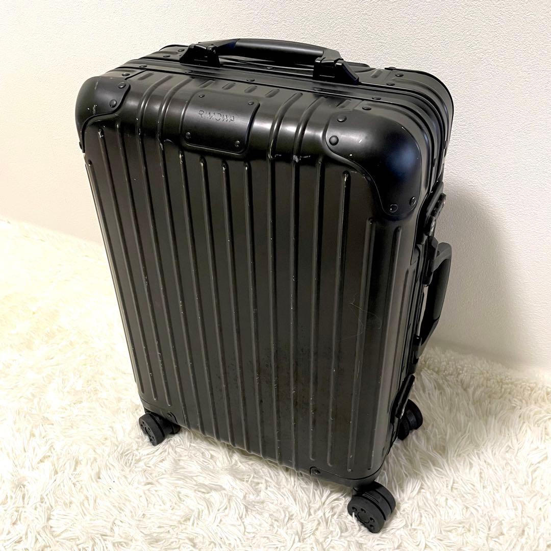 リモワ オリジナル キャビン S ブラック 4輪 スーツケース 92552014