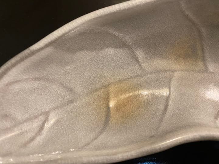 坂倉新兵衛　十五代 萩焼 木の葉皿 6客 木ノ葉向付 共箱 懐石