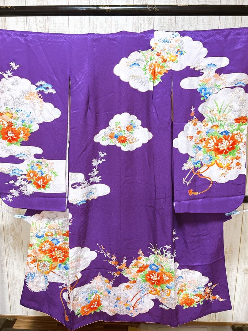 お買い得品♡七五三　7歳　女の子　セット　紫系