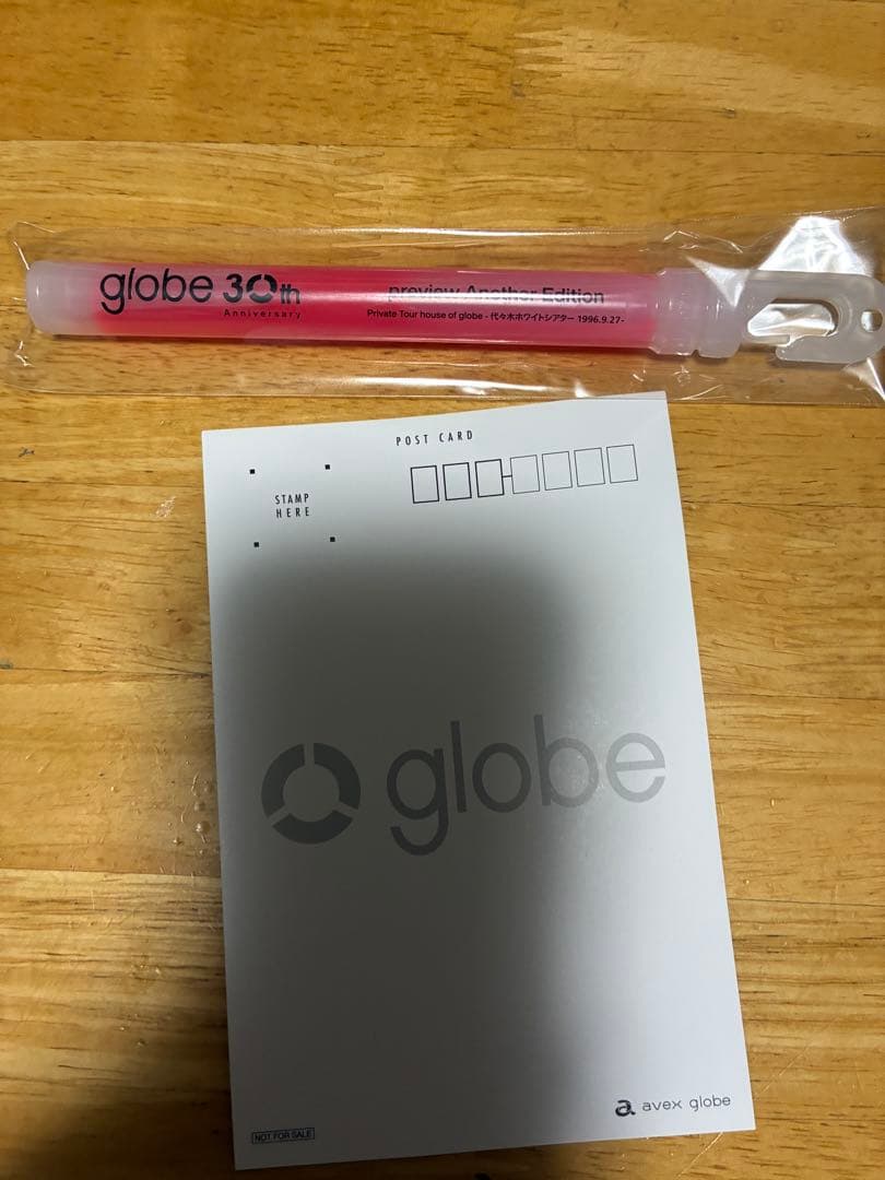 globe 30th preview Another Edition ペンライト