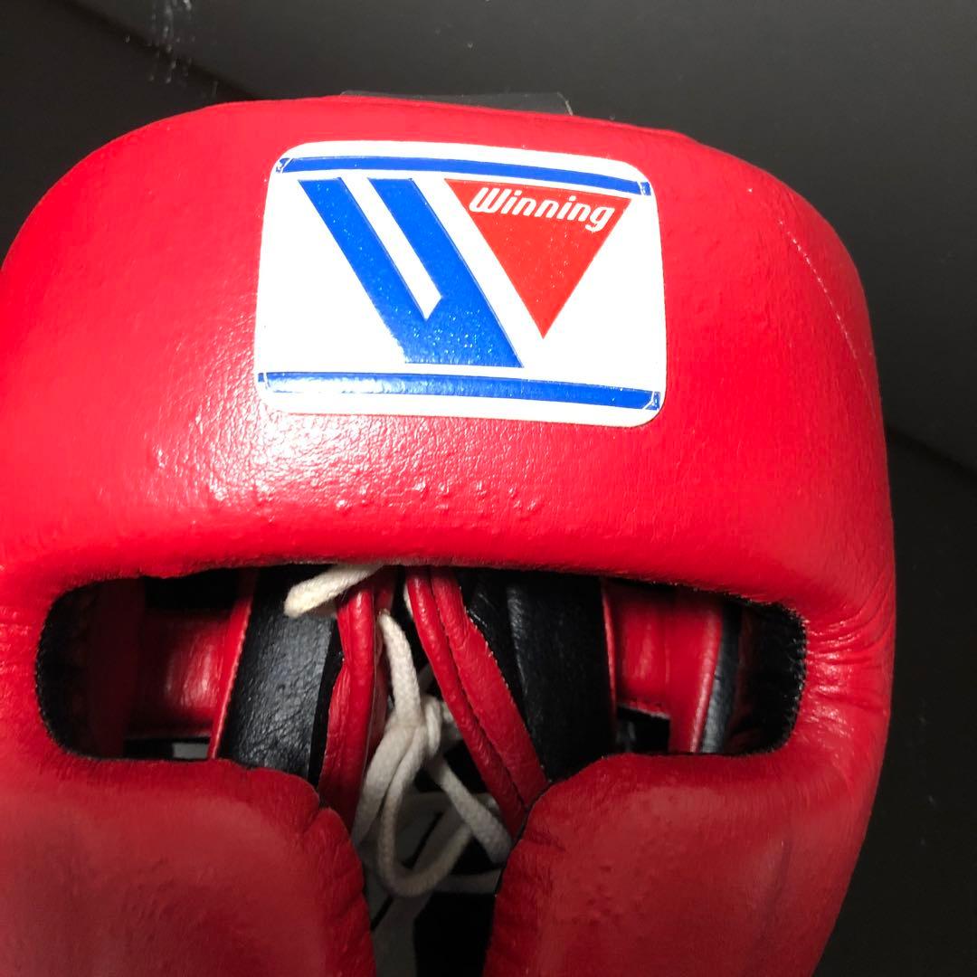ウィニングヘッドギア　赤色