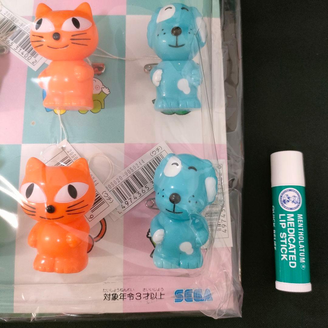 91年製　NHK グーとスー　ふたりはなかよし　24付台紙セット　にこにこバッジ