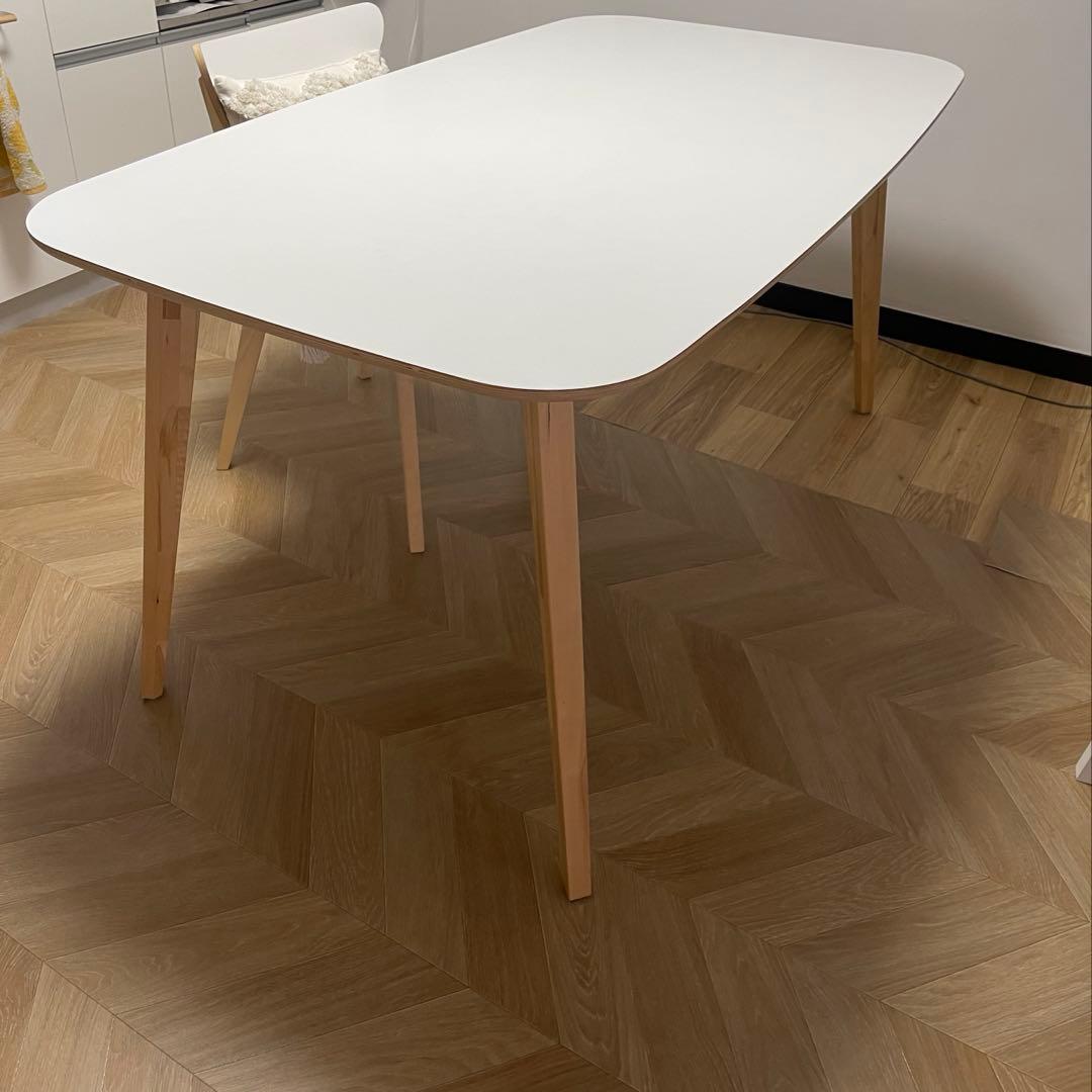 【美品】IKEAノールドミーラ　ダイニングテーブル