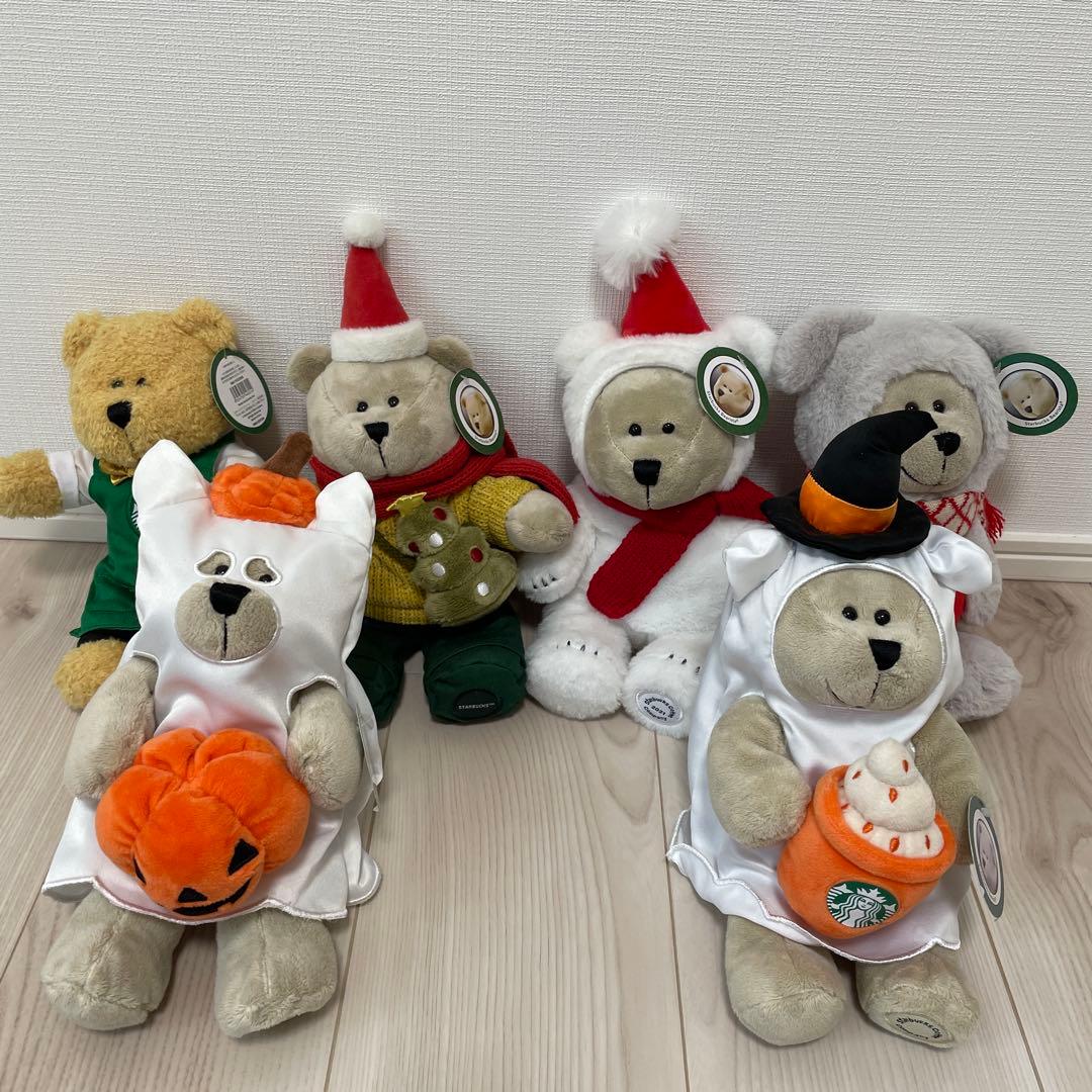 スターバックス　ベアリスタ　6体セット