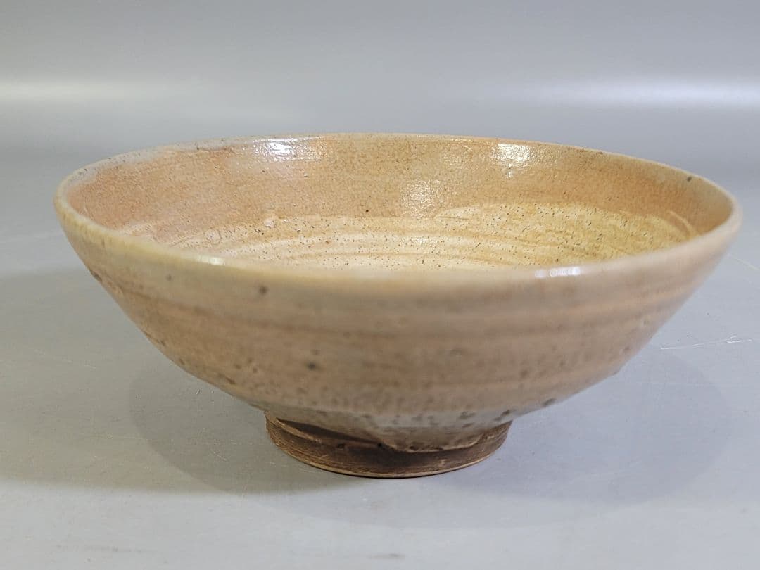 DT573 茶道具 出雲焼 刷毛目 茶碗 時代物