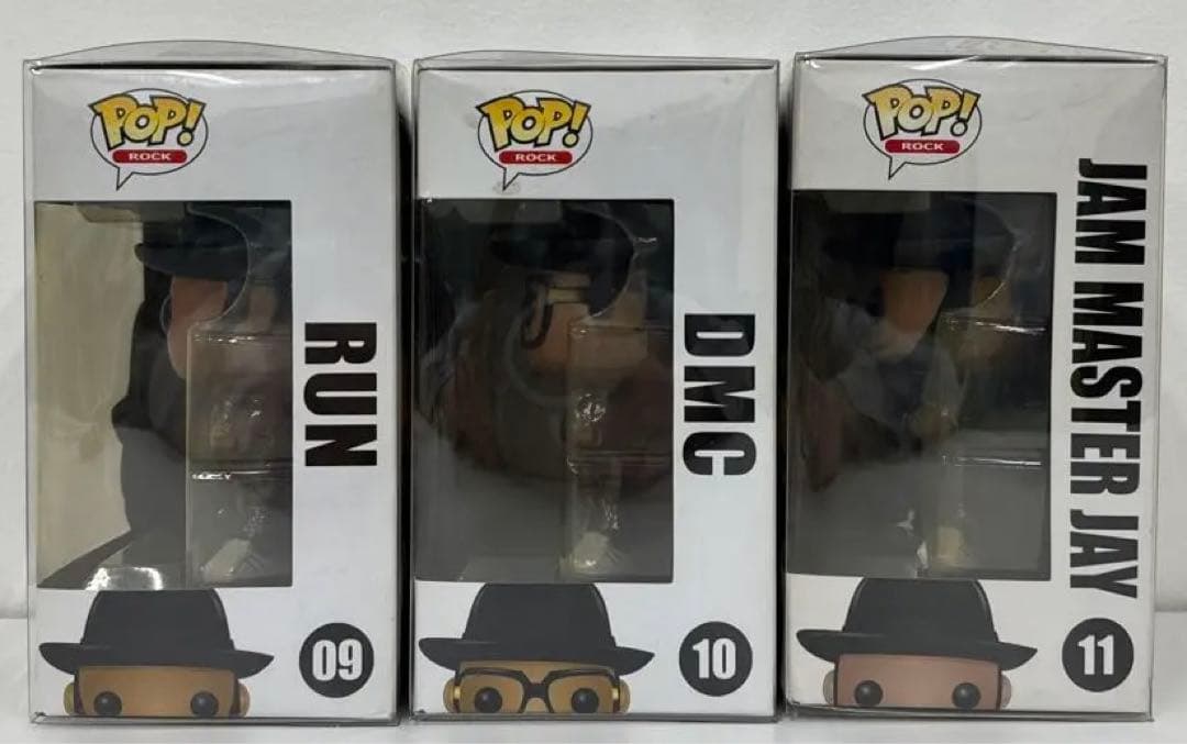 Funko POP! RUN DMC 初回生産モデル 09 10 11