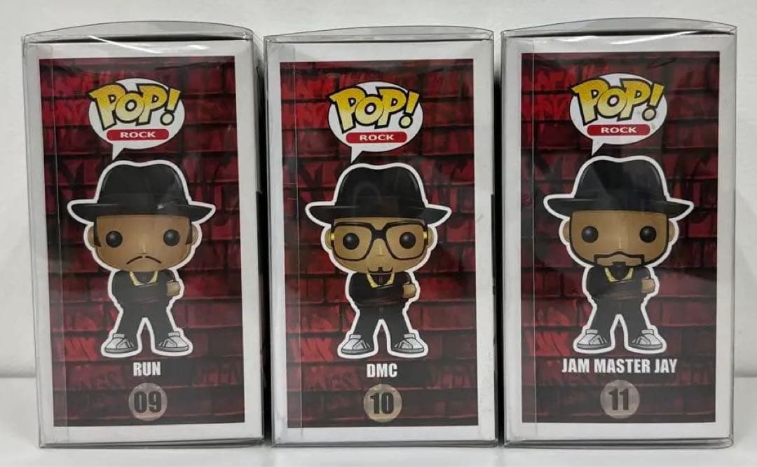 Funko POP! RUN DMC 初回生産モデル 09 10 11