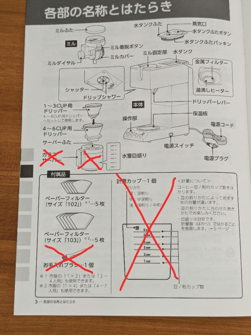 TWINBIRD 全自動コーヒーメーカー CM-D465