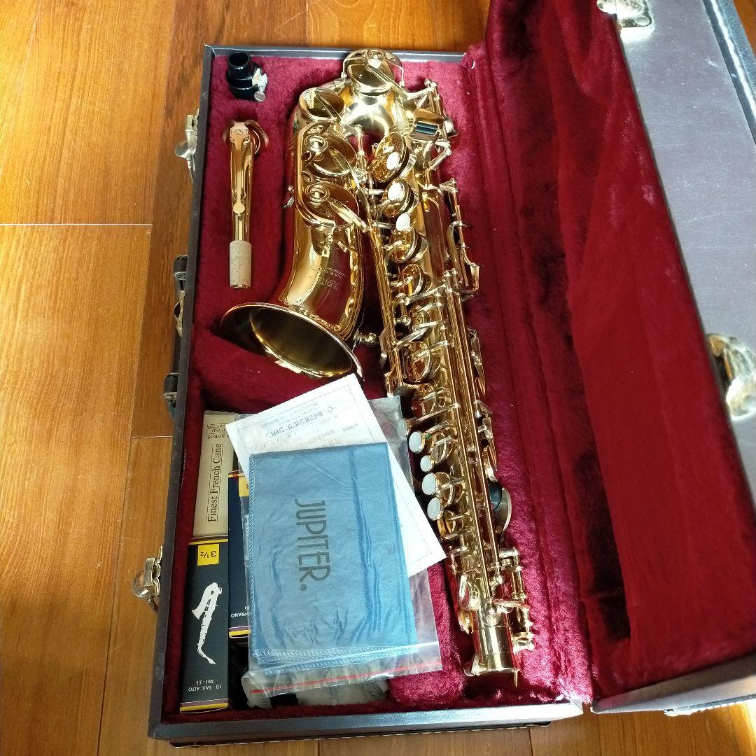 JUPITER　ジュピター　 アルトサックス 　ハードケース、リード複数付き