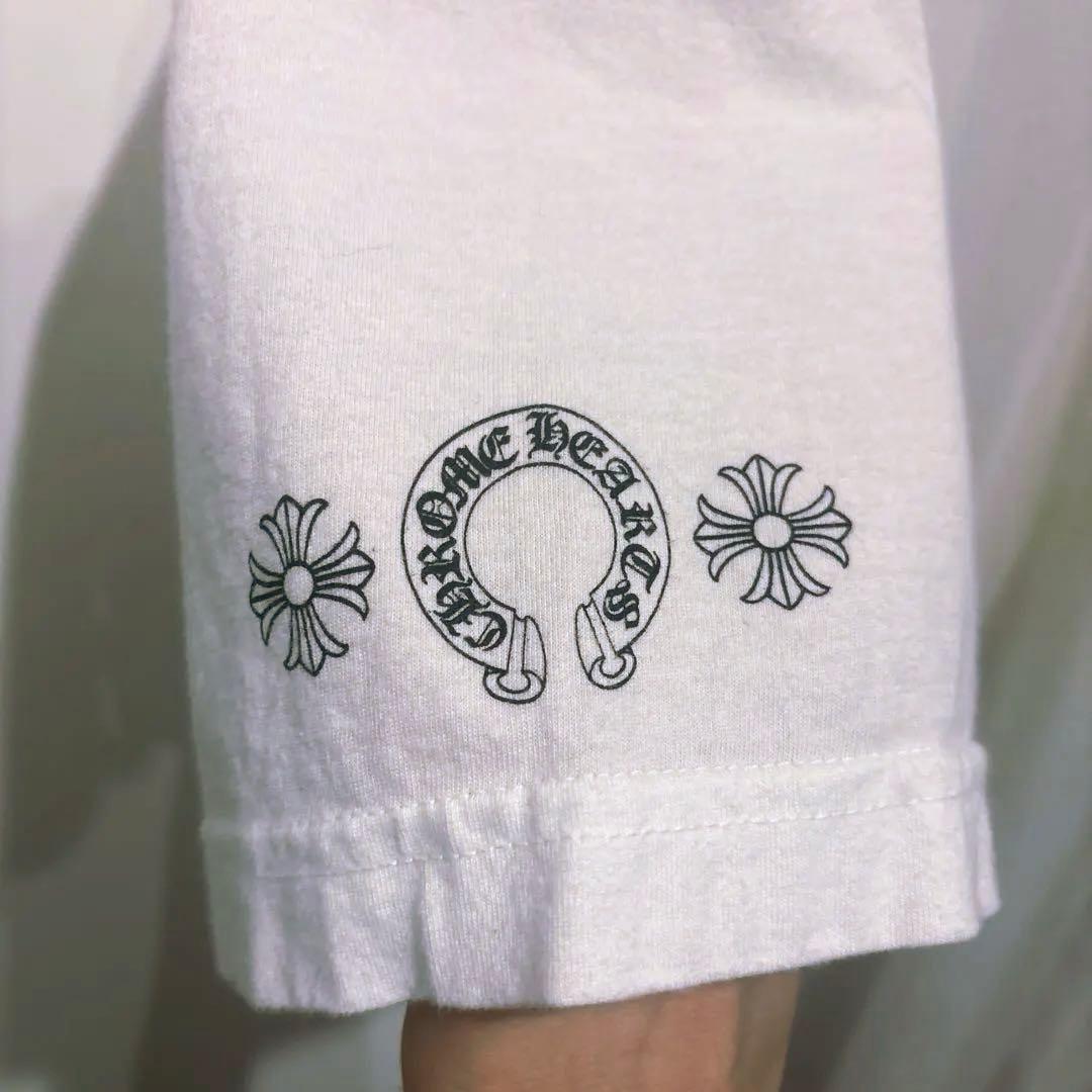 Chrome Heartsクロムハーツ マルチカラー セメタリークロス tシャツ