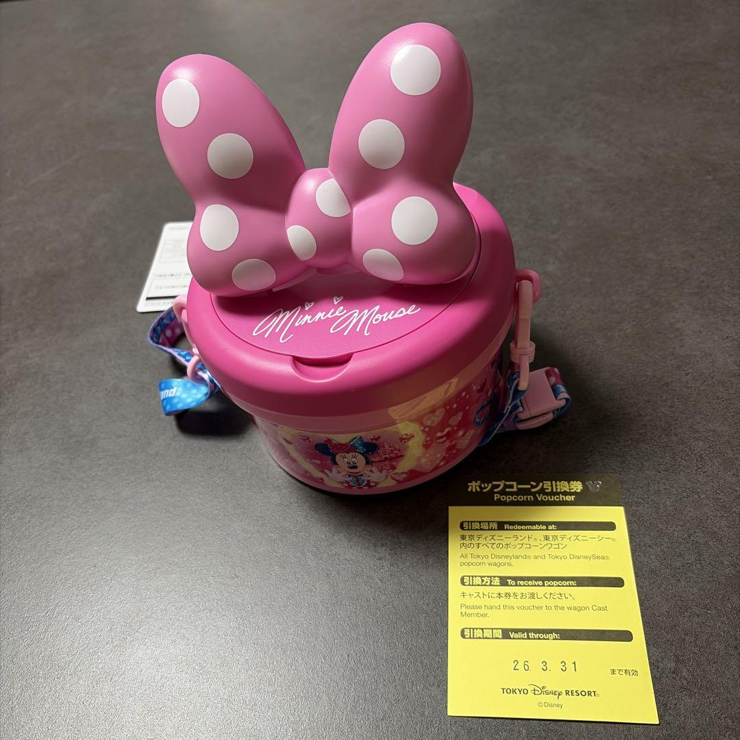 マ*長様 ミニーファンダーランド　パルパルーザ　ポップコーンバケット　新品未使用