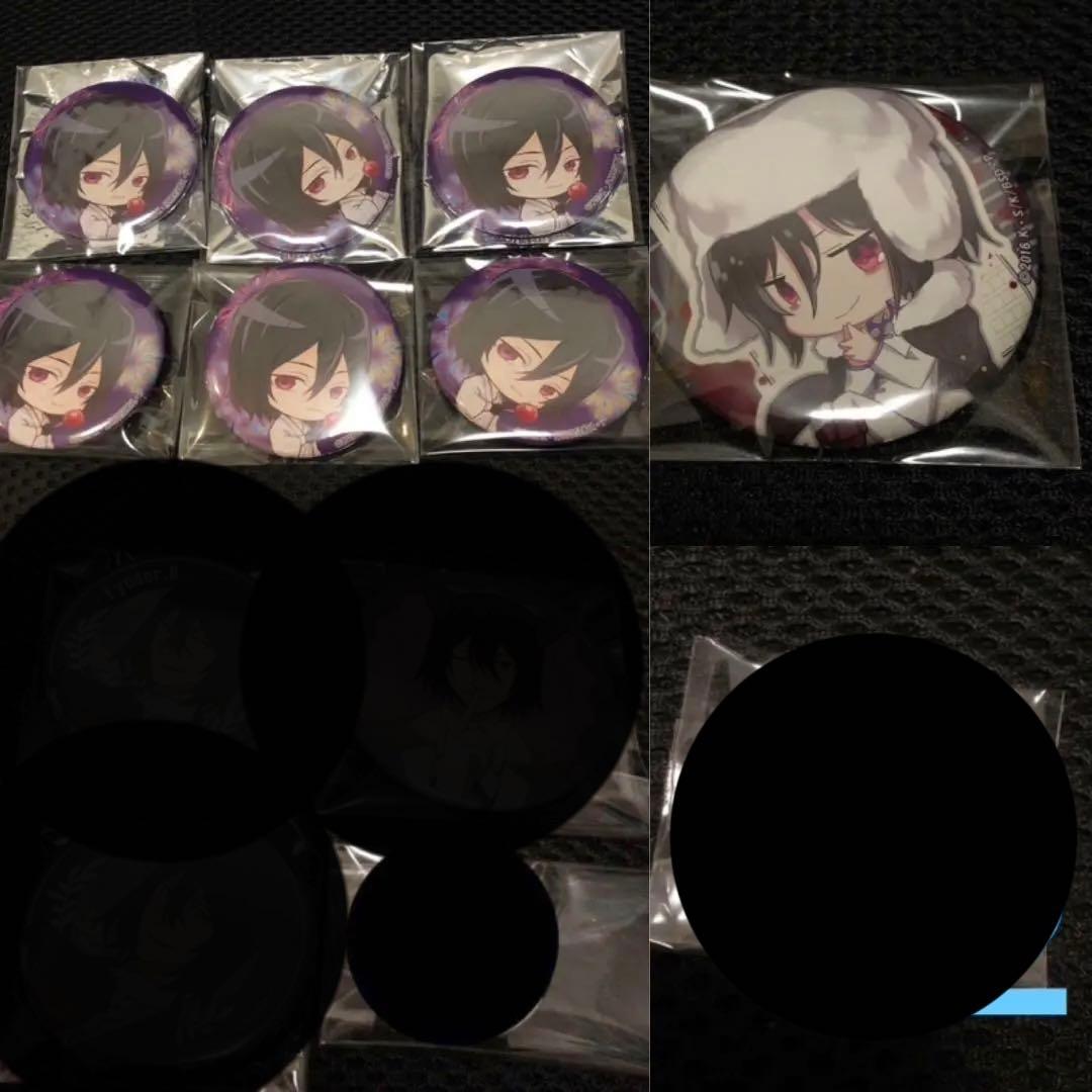 文豪ストレイドッグス　缶バッジ　フョードル　7点セット