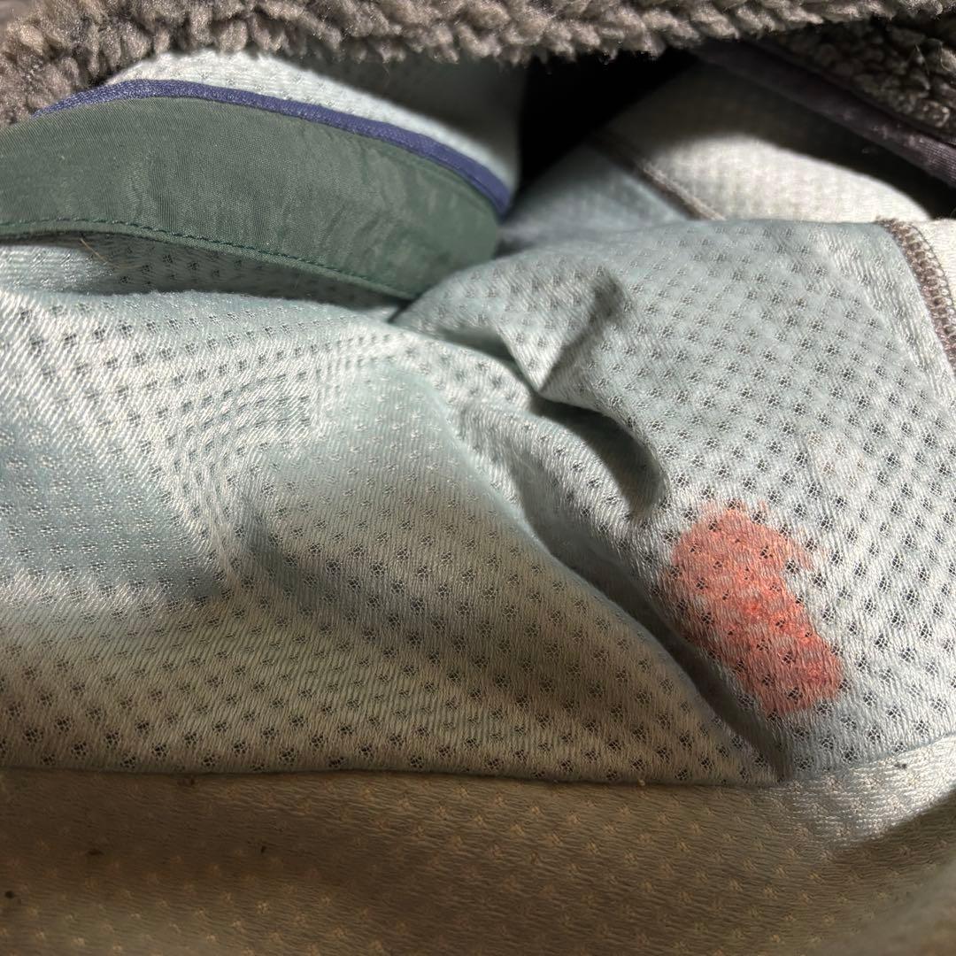 M*様 パタゴニア レトロXベスト チャコール×グリーン USA製 F99 M