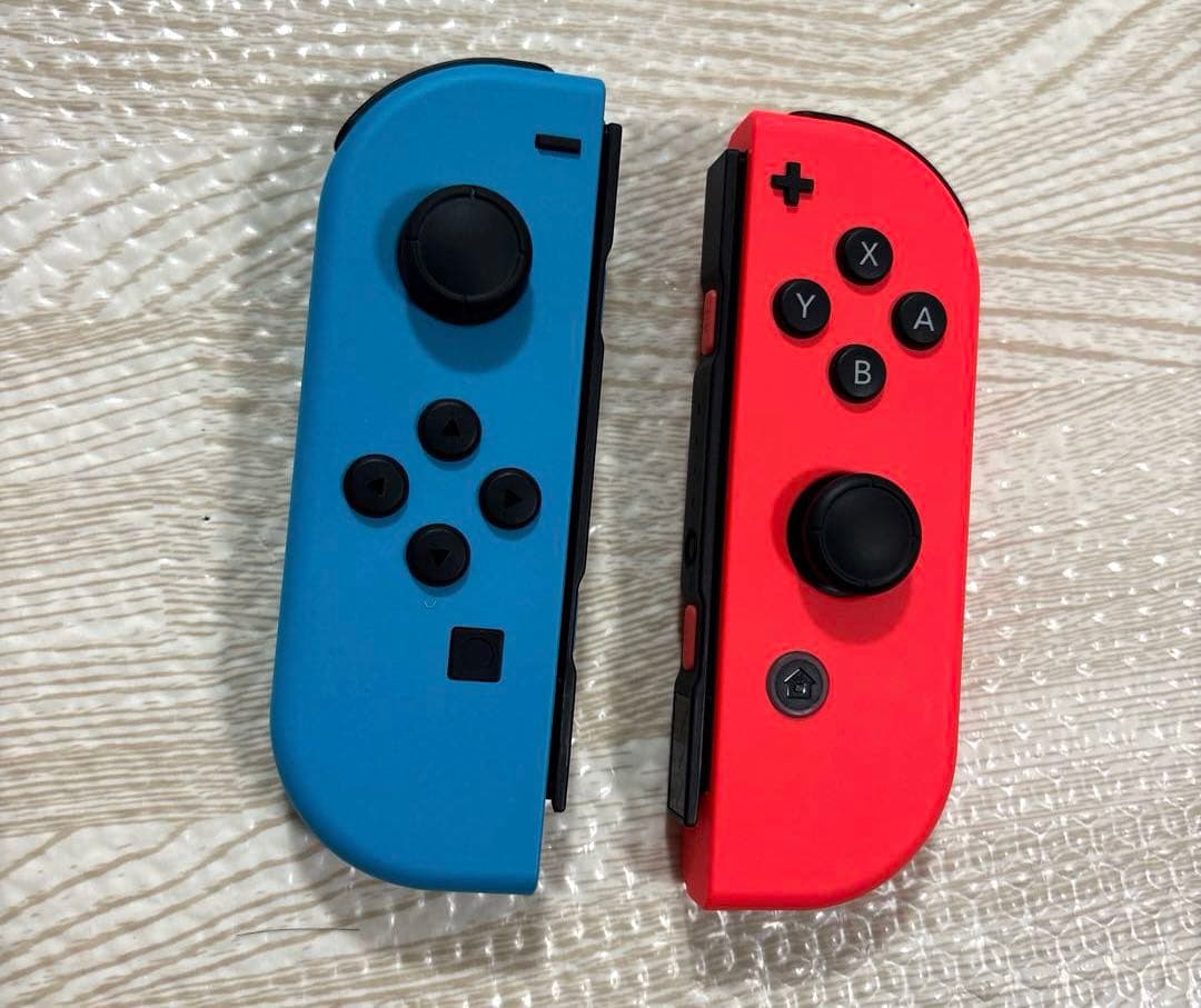 バッテリー強化型 Nintendo Switch 本体 赤青