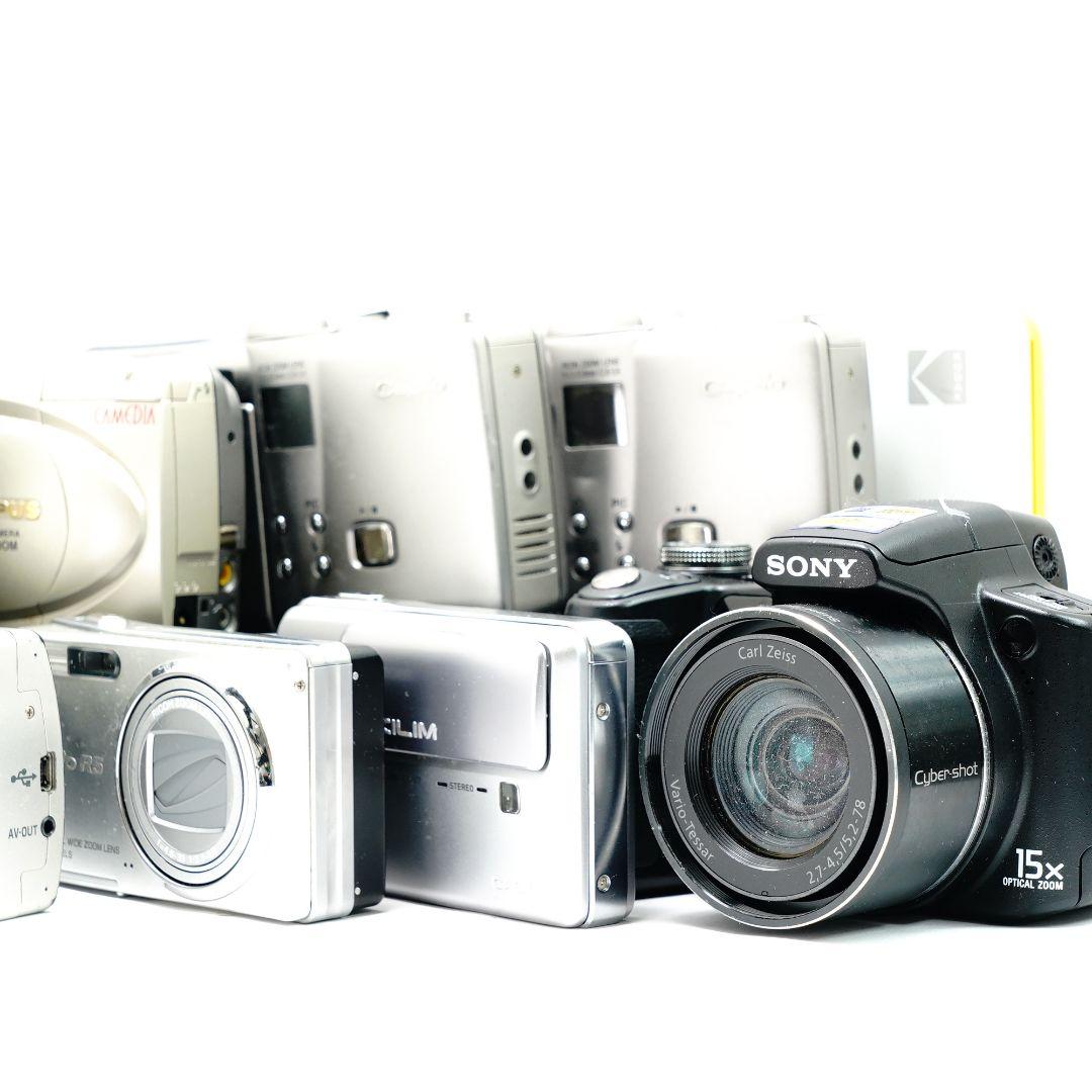 コンパクトデジタルカメラ 10台セット