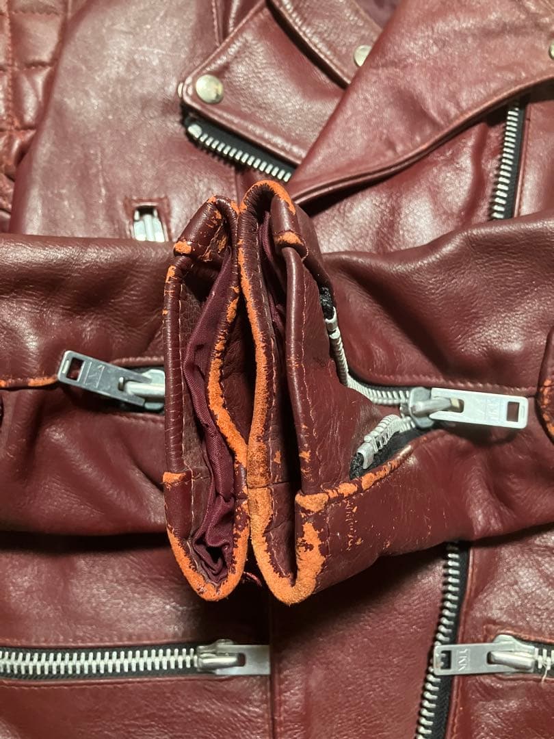 WOLF LEATHERS ウルフレザー　ライダースジャケット