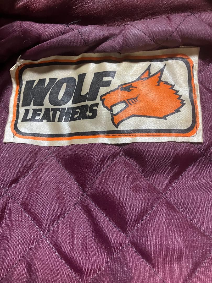 WOLF LEATHERS ウルフレザー　ライダースジャケット