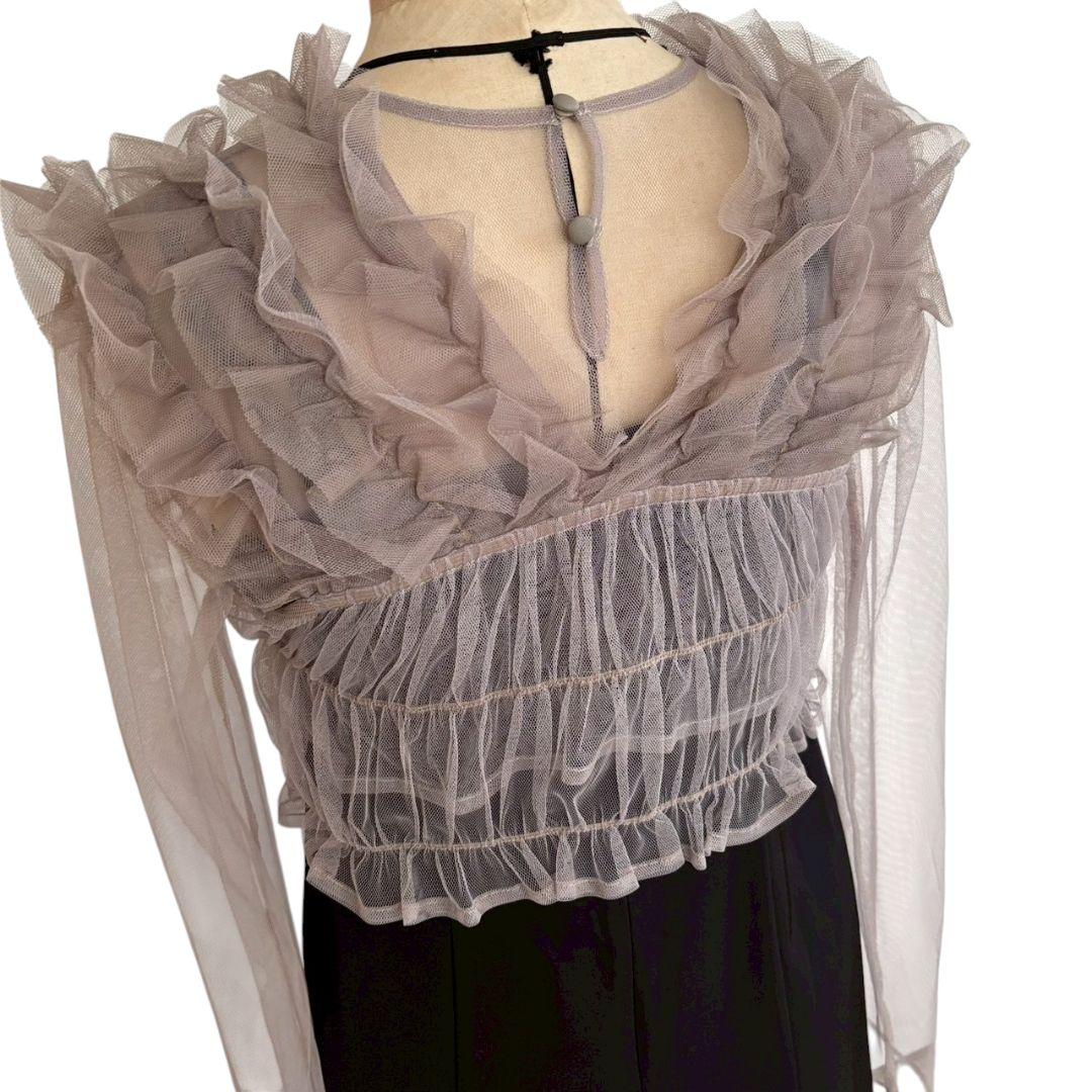 美品✨️atlo オケージョンドレス　フリルボレロ 　3点セット