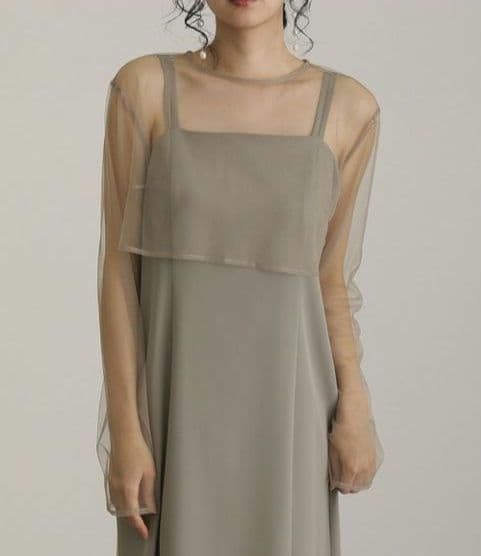 美品✨️atlo オケージョンドレス　フリルボレロ 　3点セット