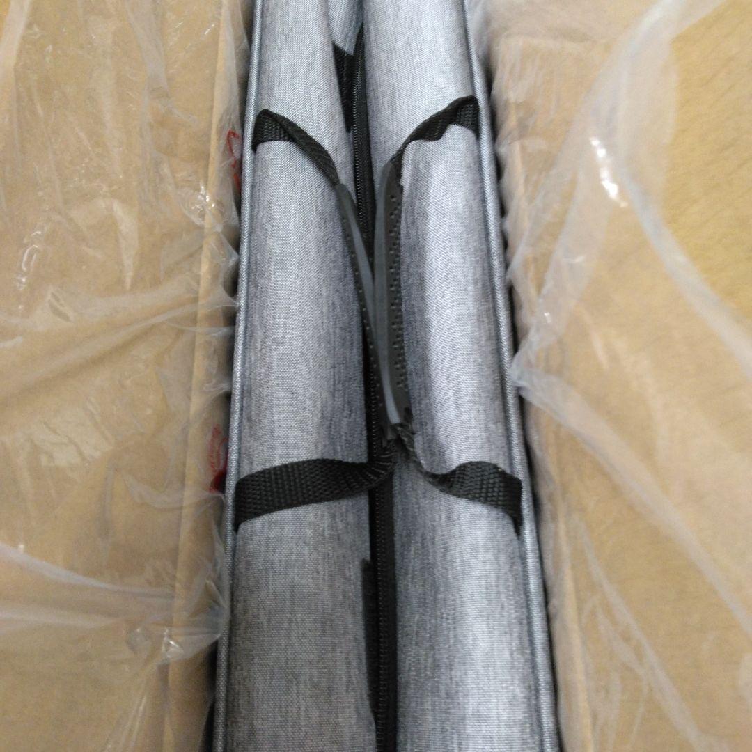 GPR ペット ソフトクレート ケージ ペットキャリー (シルバグレー, XL)