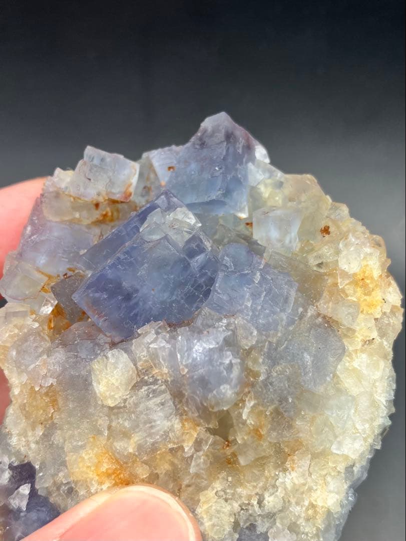 ドイツ　フローライト　原石　標本　ブラックフォレスト