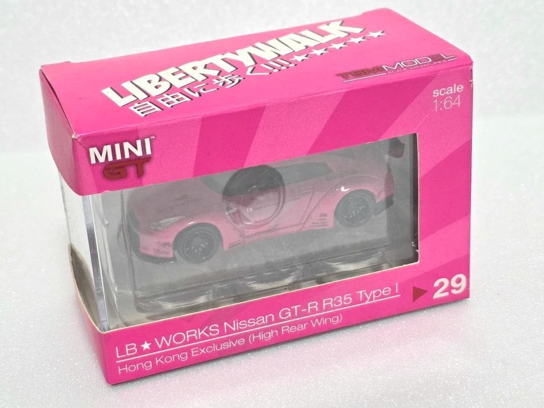 MINI GT LBWK 日産 GT-R キャンディピンク #29