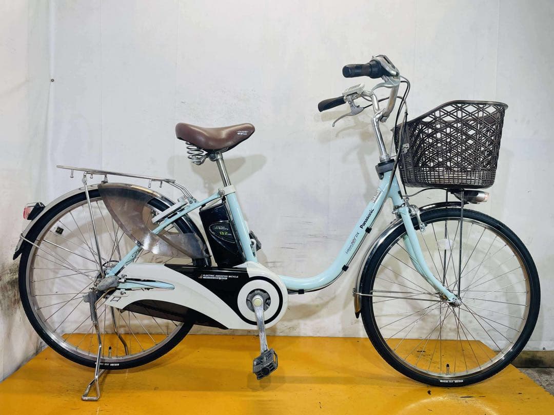 送料無料条件付き　パナソニック24インチ電動アシスト自転車　中古車