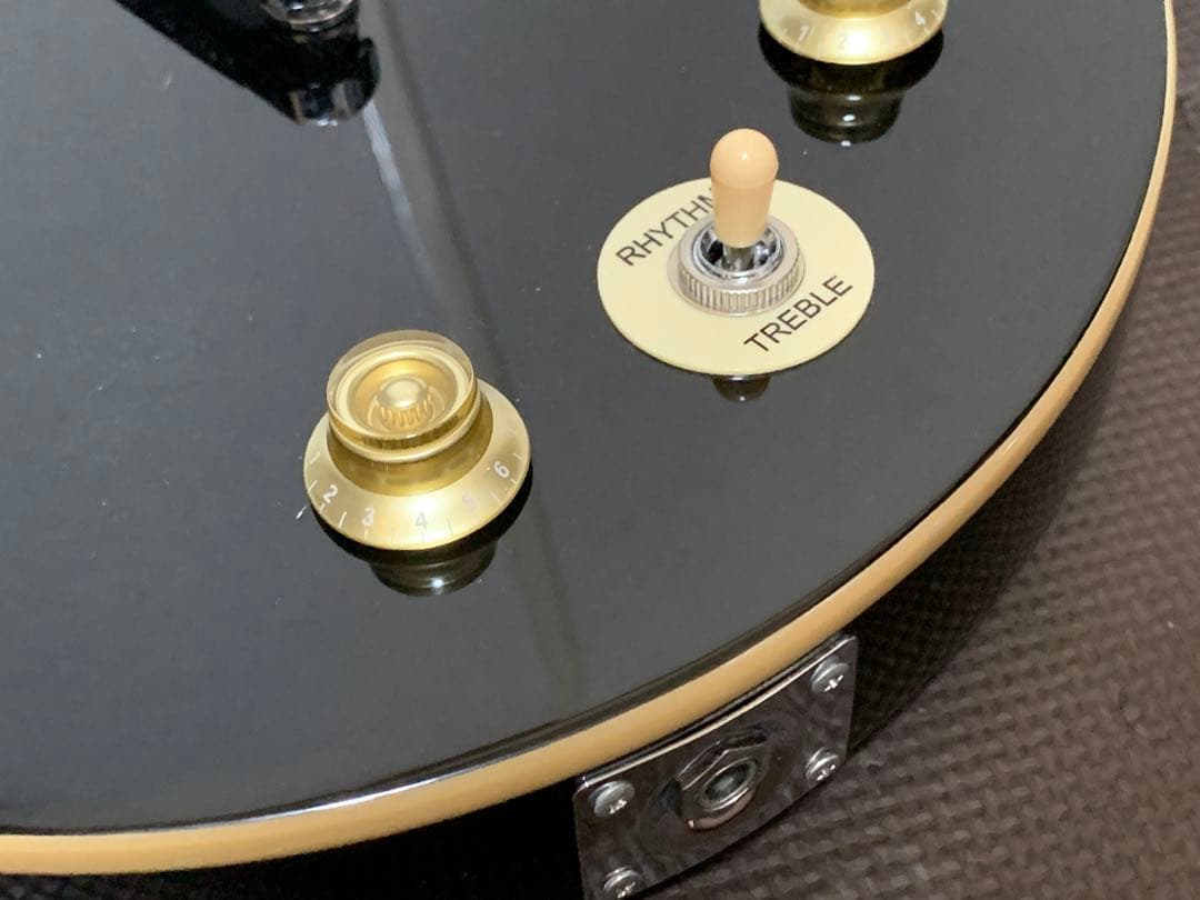 Donner エレキギター レスポール タイプ DL-124 黒