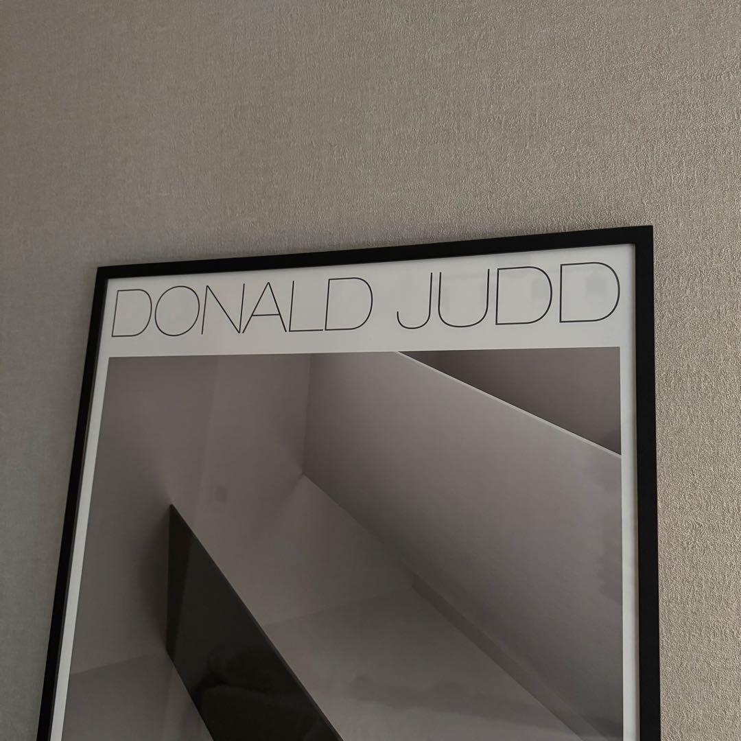 【アートポスター】ミニマルアート『ドナルド・ジャッド』　フレーム付き