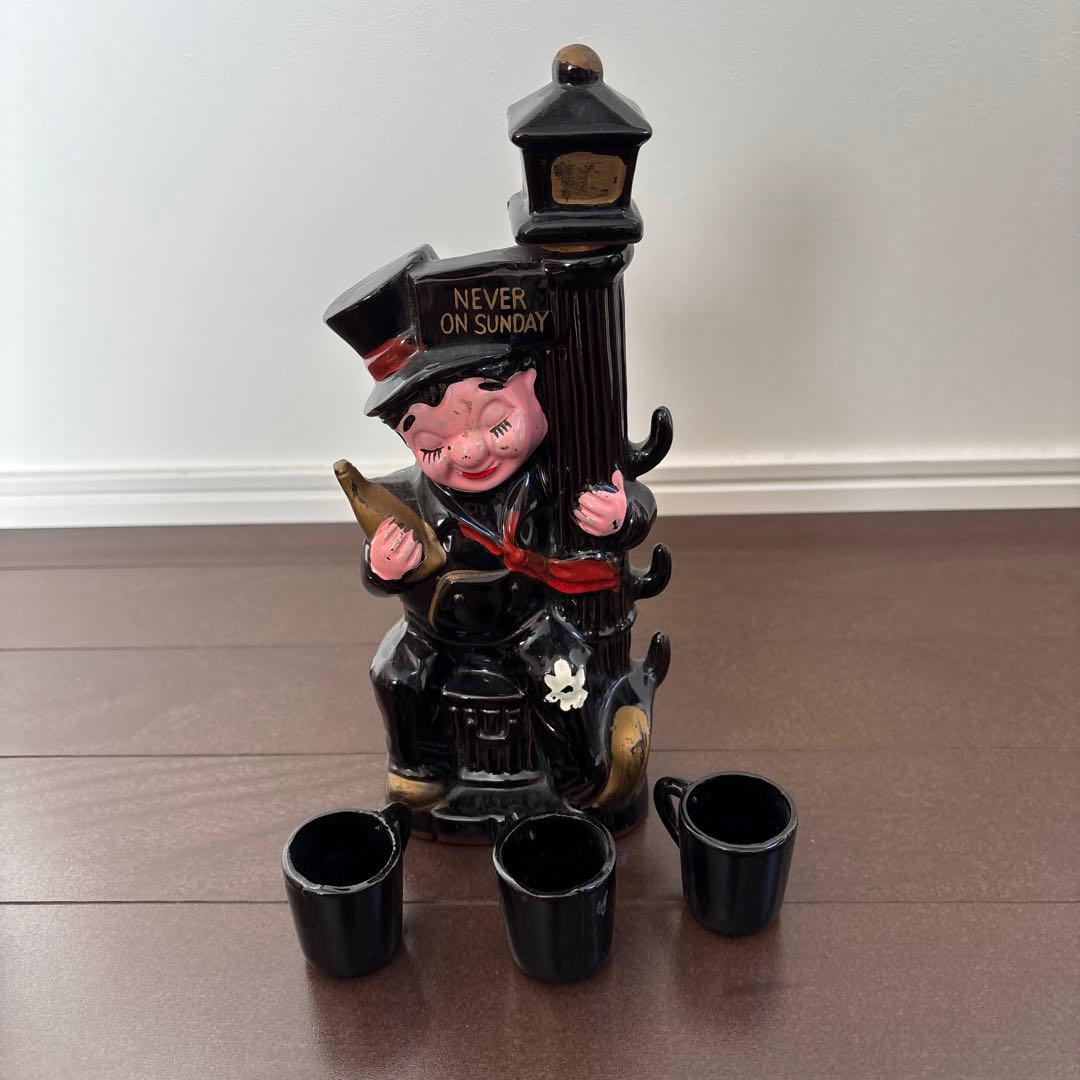 ビンテージ　ドランク　酔っ払い　デカンタ　ジャパン　日本製