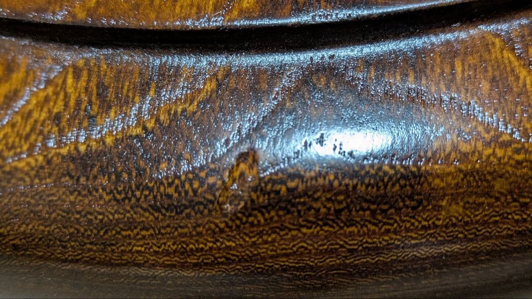 【新品未使用】木製　茶びつ　ロクロ製品