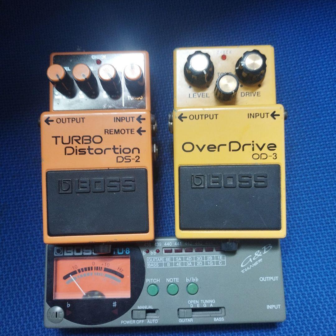 BOSS　OD-3 DS-2 TU-8まとめて