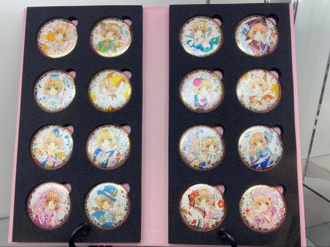 Clamp展 完全受注 カードキャプターさくら 缶バッジセット