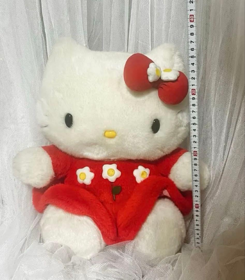 ハローキティ BIGぬいぐるみ レトロ/希少