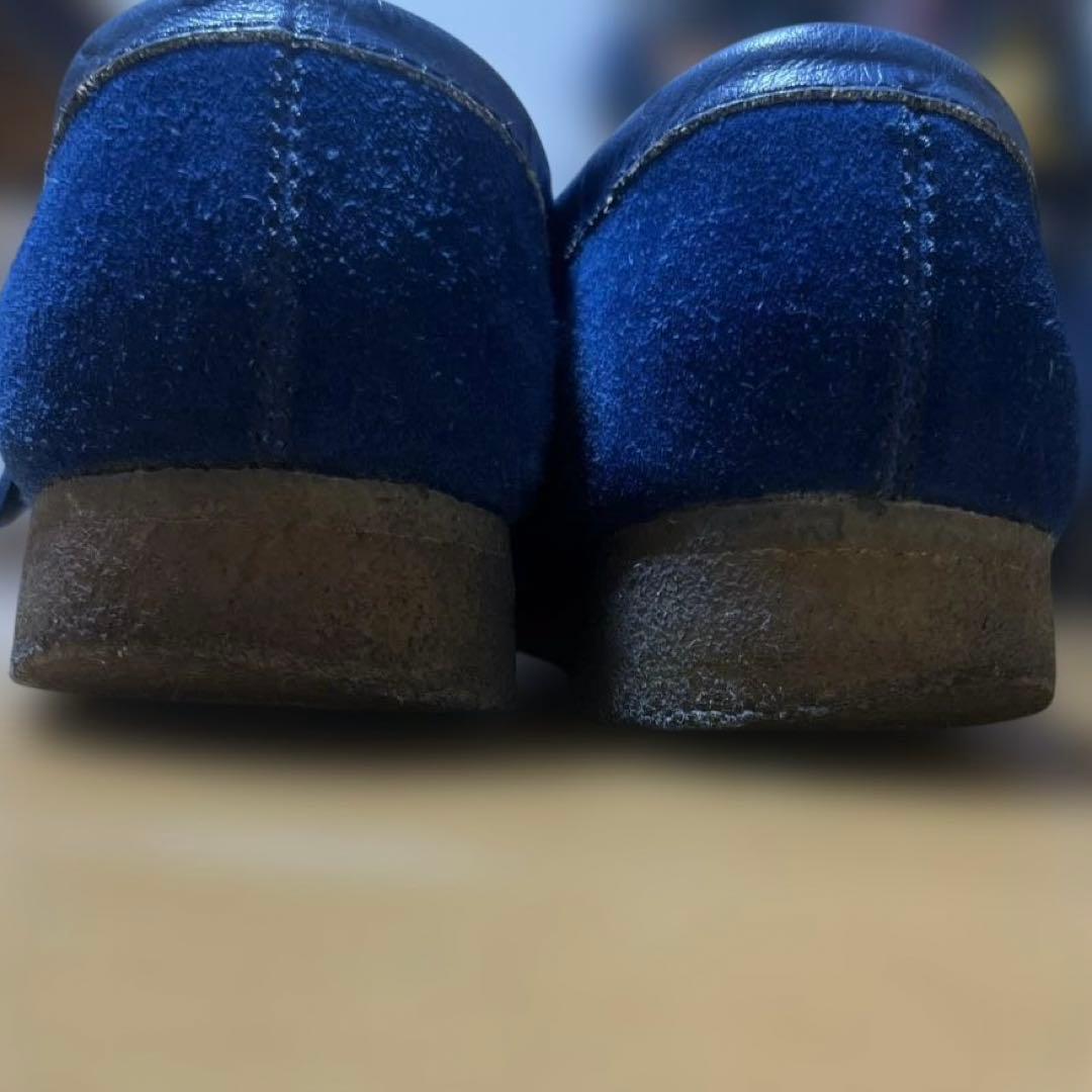 Clarks×stuusy コラボ　ワラビー　青